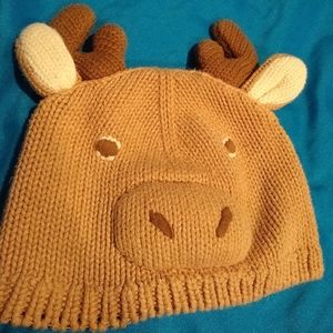 Reindeer baby Gap knit hat